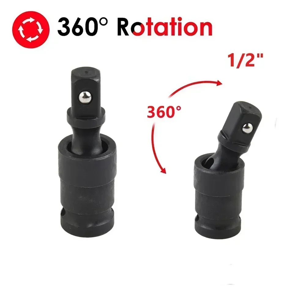 Pneumatic Impact Wrench - 1Pc 1/2'' Universal Joint Socket 70*12.5mm