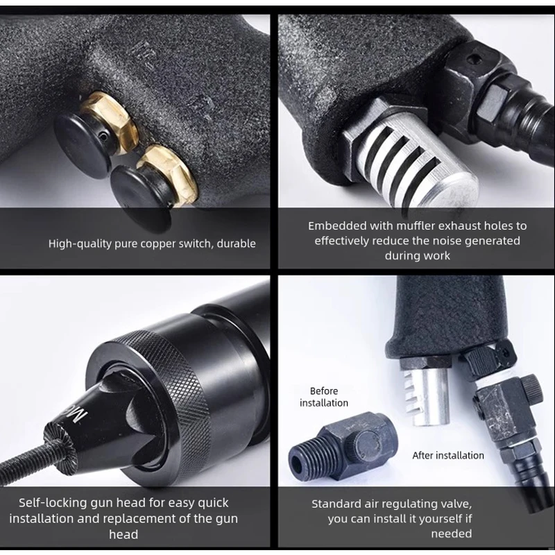 2026 Air Pneumatic Rivet Nut G - Rivet Gun Air recensie en prijs