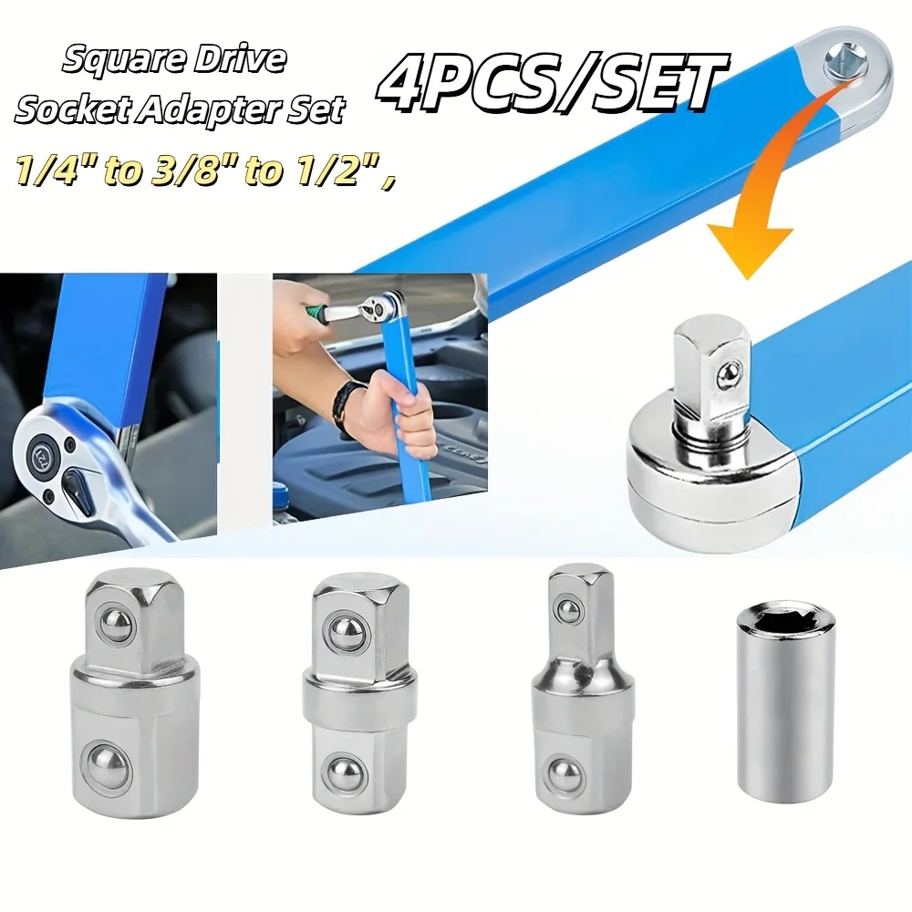 Socket Adapter Set 1/4 3/8 1/2 - Pneumatic Impact Wrench recensie en prijs