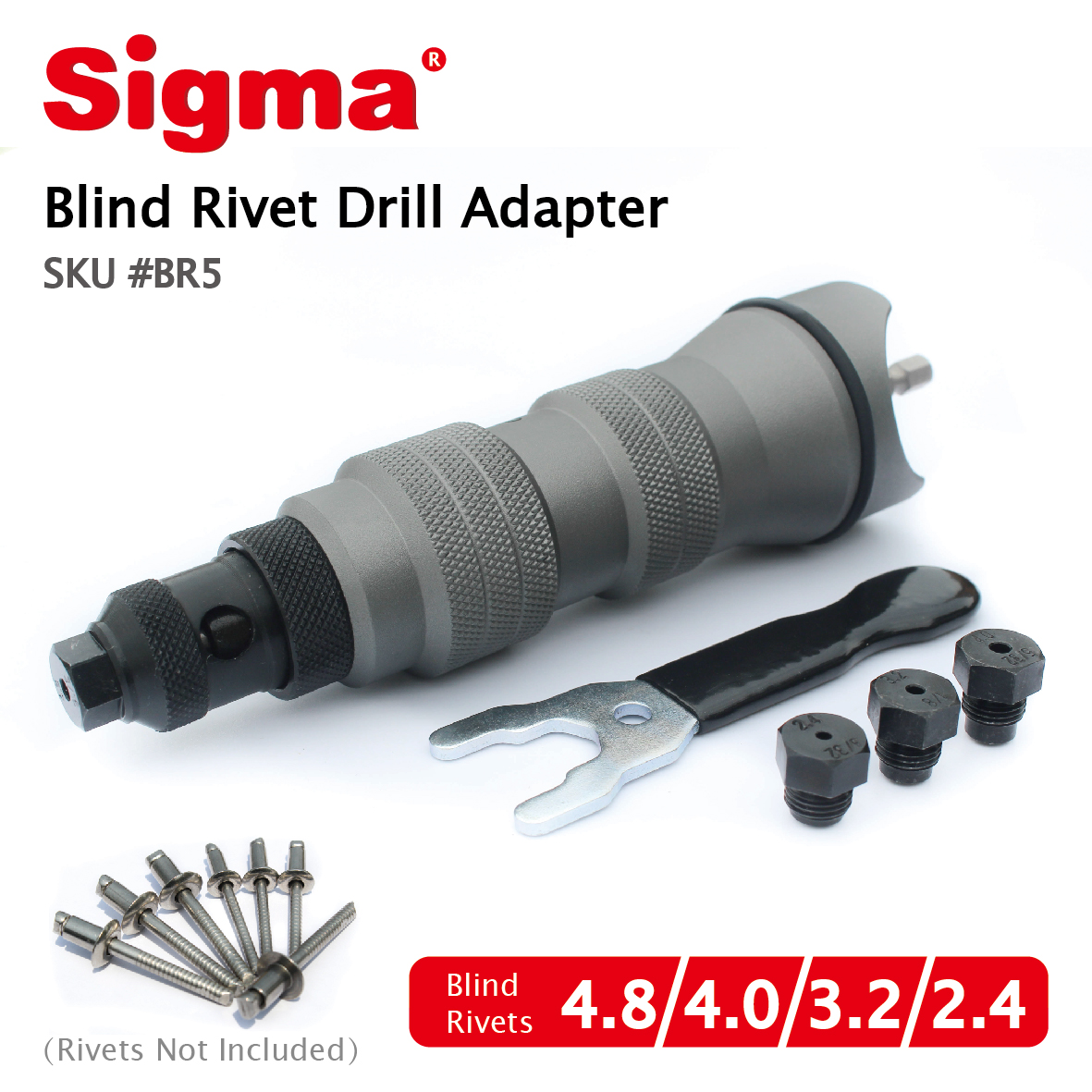 Sigma #BR5 Blind Pop Rivet Dri - Rivet Gun Air recensie en prijs