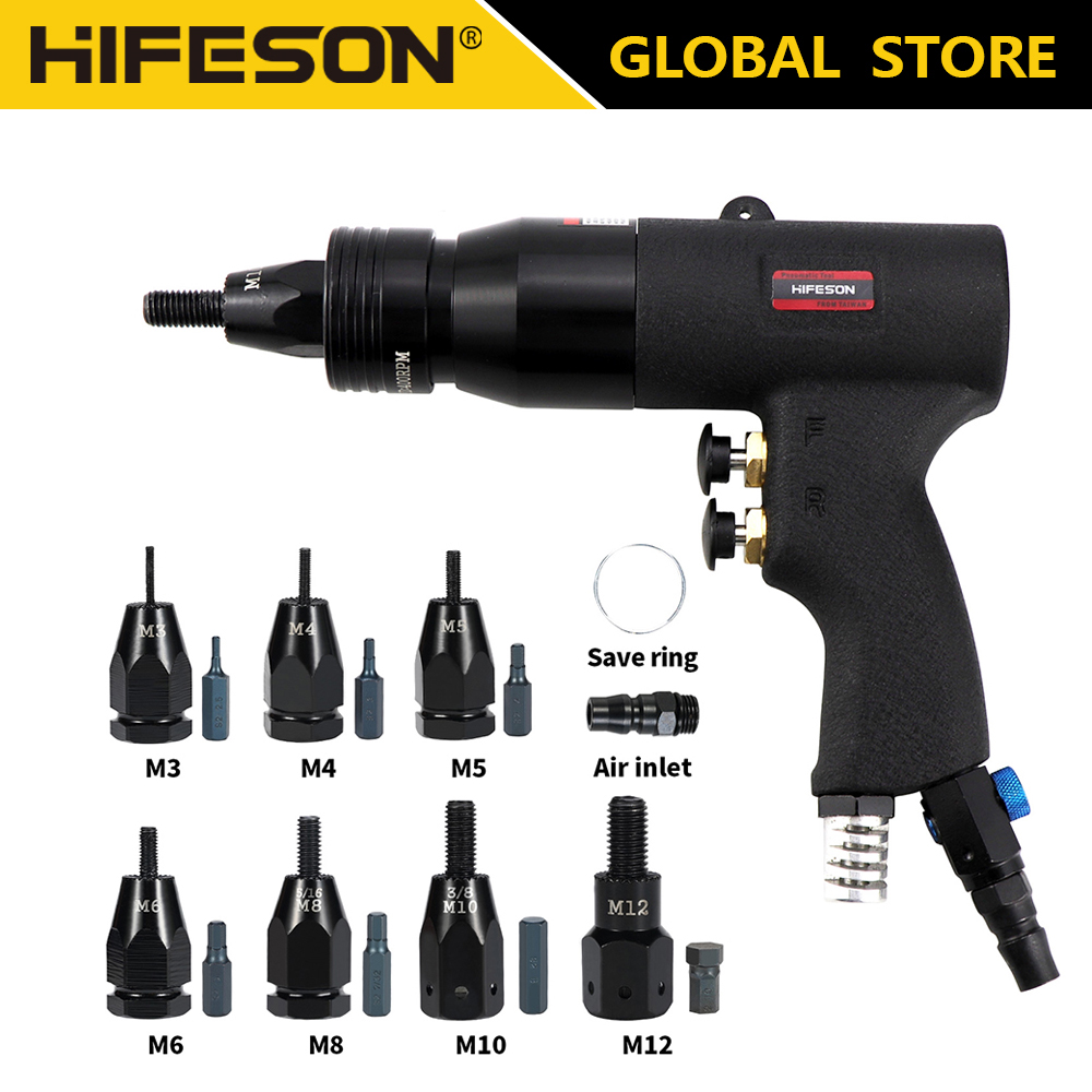 HIFESON Self-Lock Pneumatic Ri - Rivet Gun Air recensie en prijs