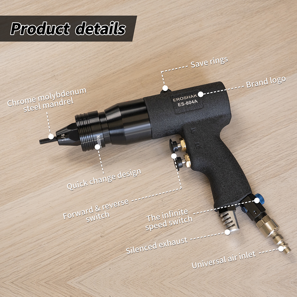 HIFESON Self-Lock Pneumatic Ri - Rivet Gun Air recensie en prijs