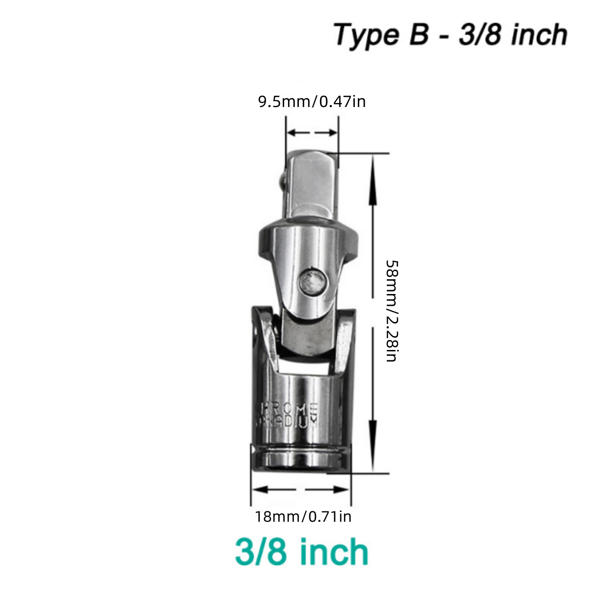 360 Degree Socket Wrench Joint - Pneumatic Impact Wrench recensie en prijs
